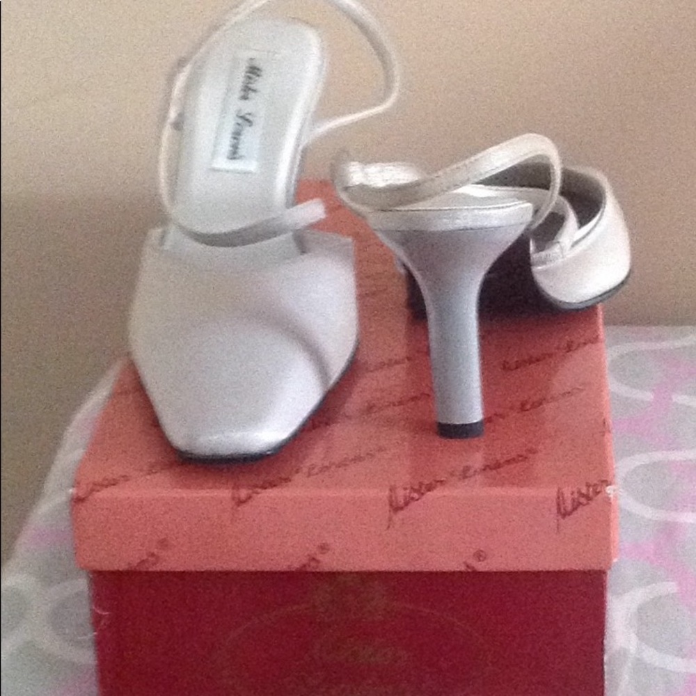 Silver shoes
